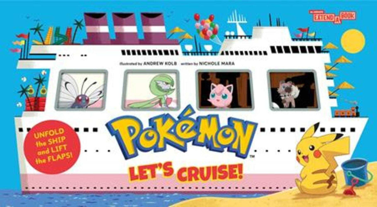 Pokemon All Aboard Hardcover Lets Cruise (An Abrams Extend A Book)