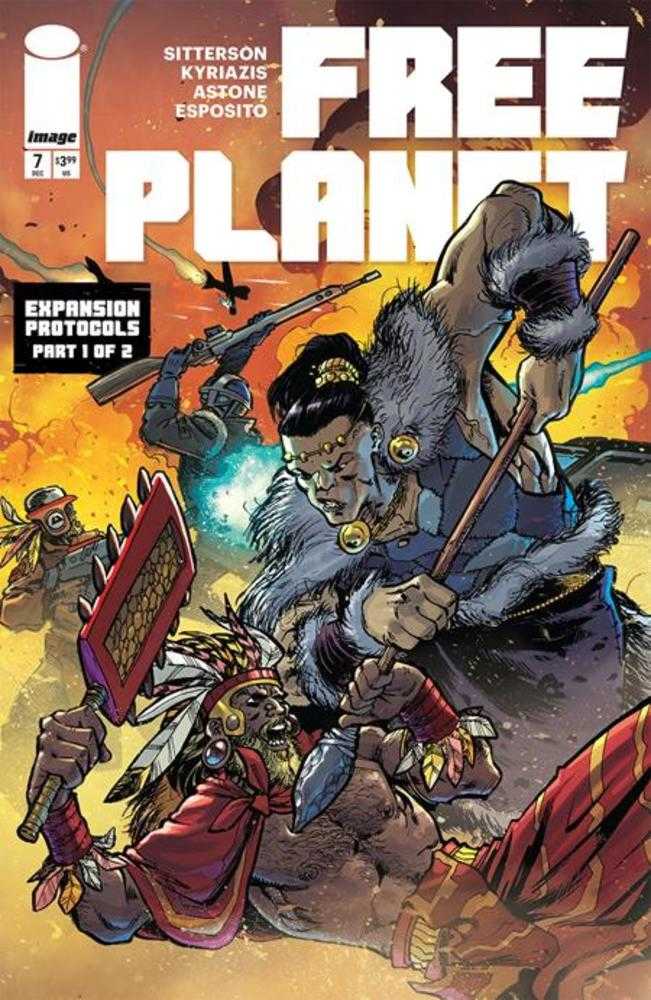 Free Planet #7 Cover B Ilias Kyriazis & Vittorio Astone Variant