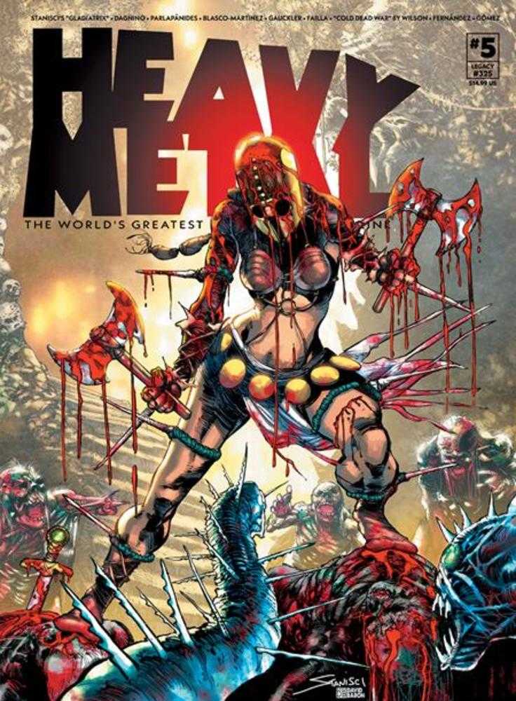 Heavy Metal Magazine #5 Cover B John Stanisci Variant (Mature)