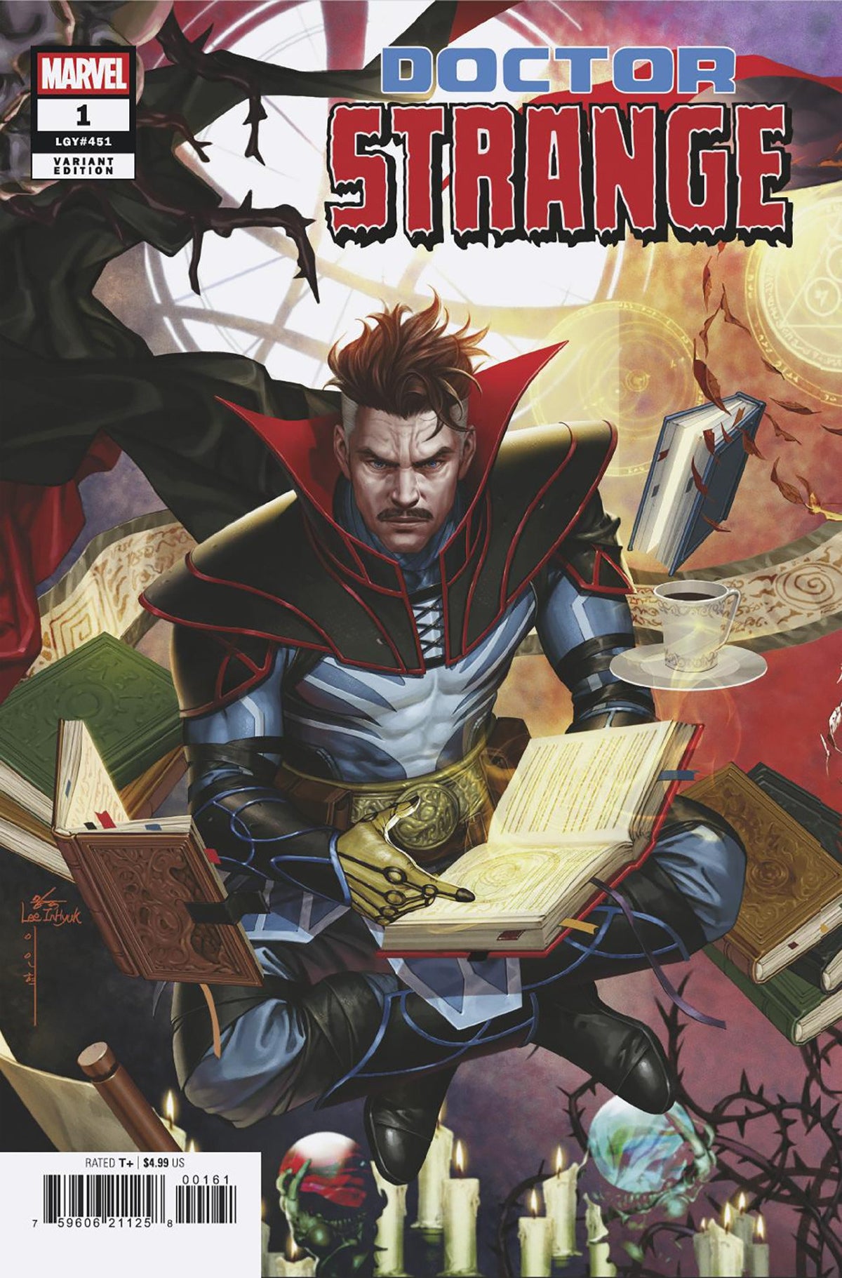 Doctor Strange #1 Inhyuk Lee 3 Part Connecting Magic Variant A