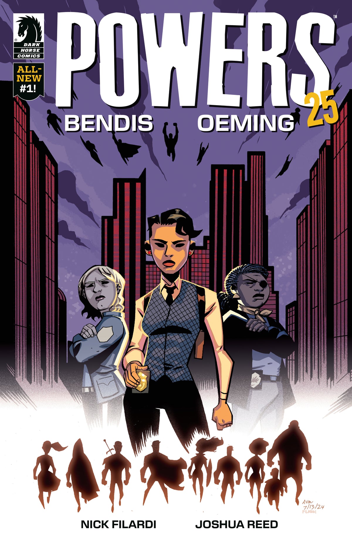 Powers 25 #1 (Cover A) (Michael Avon Oeming)