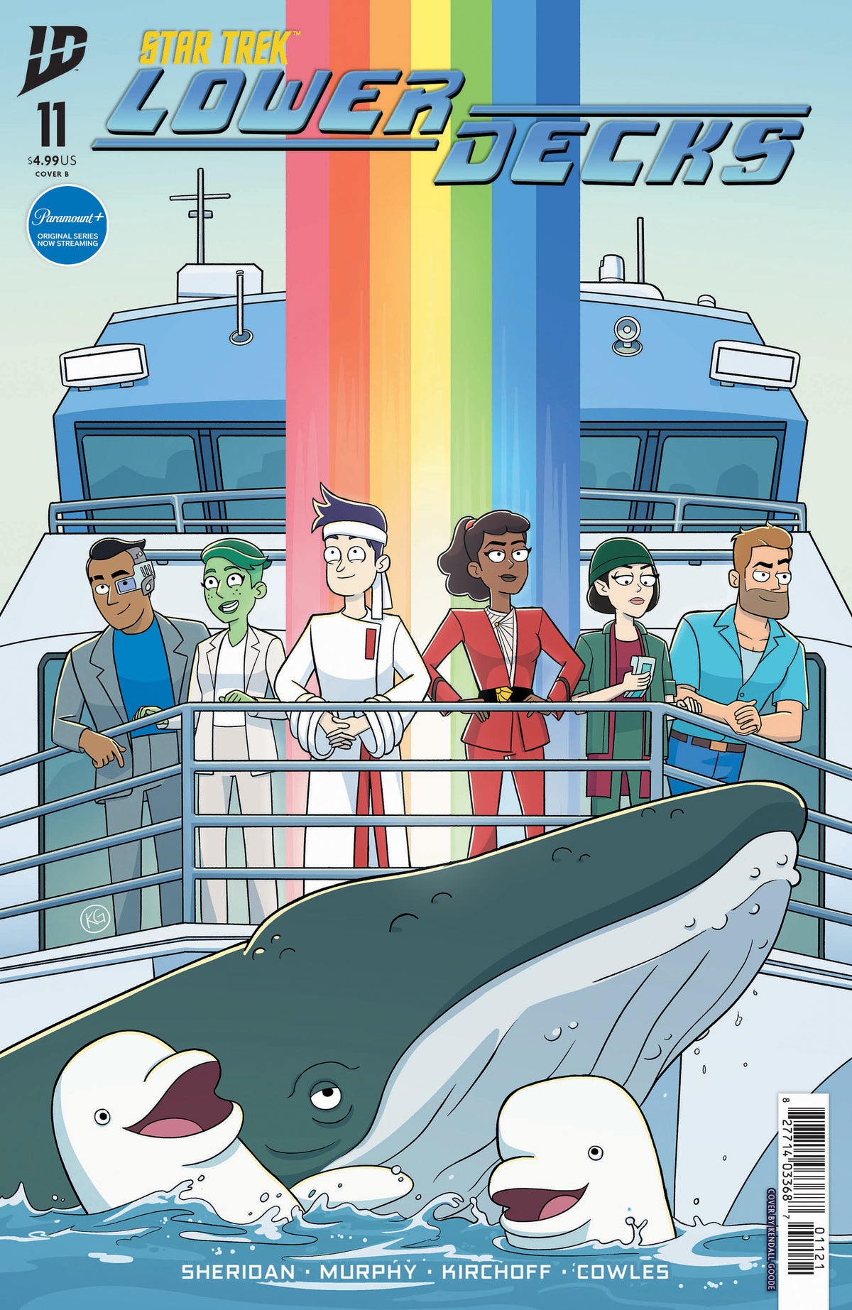 Star Trek: Lower Decks #11 Variant B (Goode)