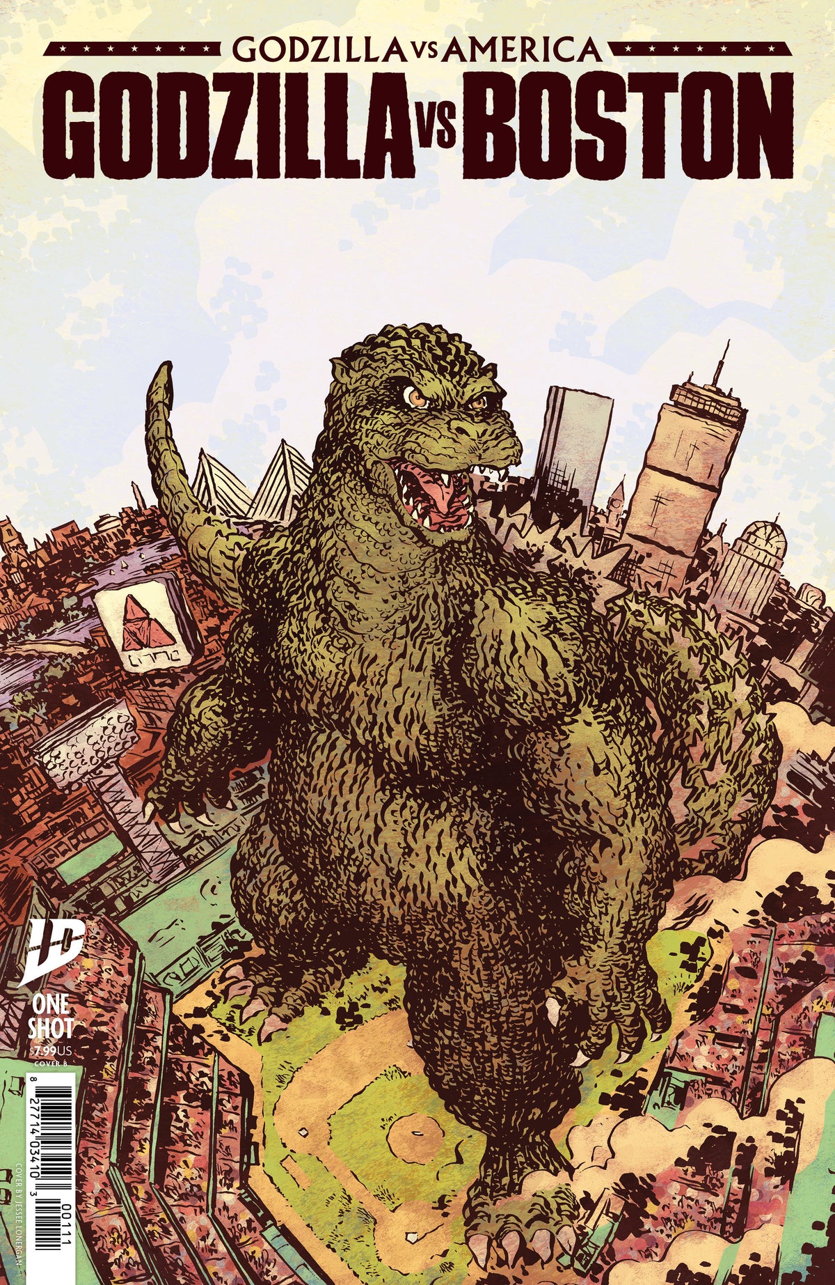 Godzilla vs. America: Boston Variant B (Lonergan)