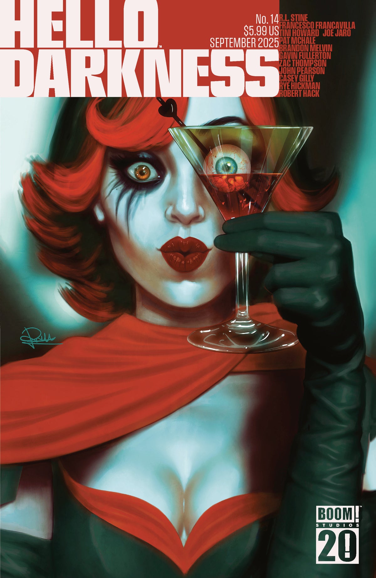 Hello Darkness #14 D Boom 20th Anniversary Variant (Dressed, Puebla)