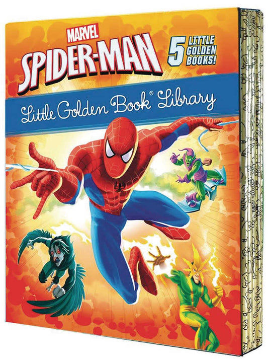 Marvel Spider Man Little Golden Book Library