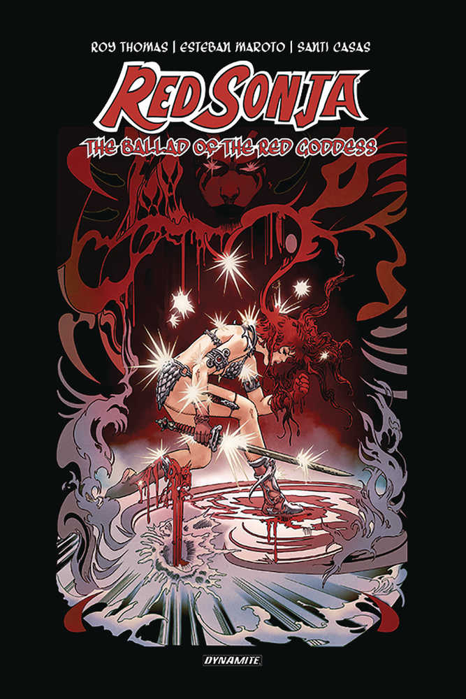 Red Sonja Ballad Red Goddess Hardcover Thomas Signed Edition