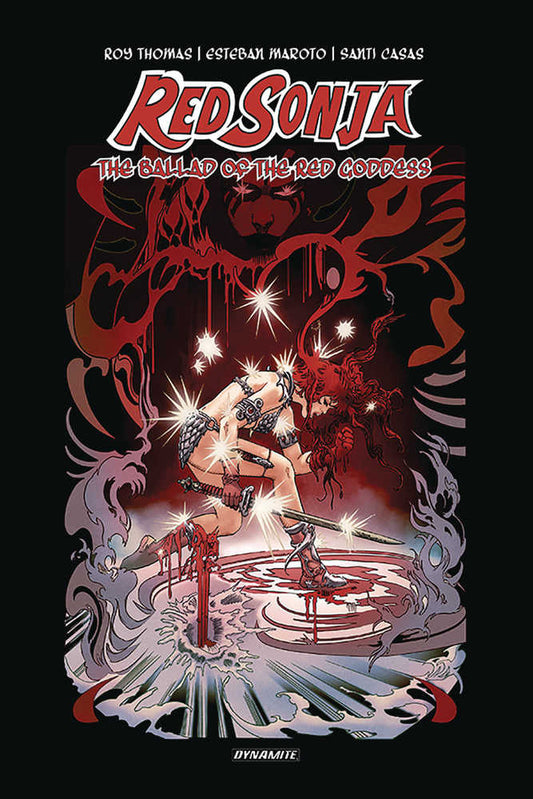 Red Sonja Ballad Red Goddess Hardcover Thomas Signed Edition