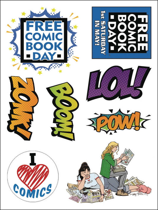 Free Comic Book Day 2025 Temporary Tattoos (Bag Of 50)