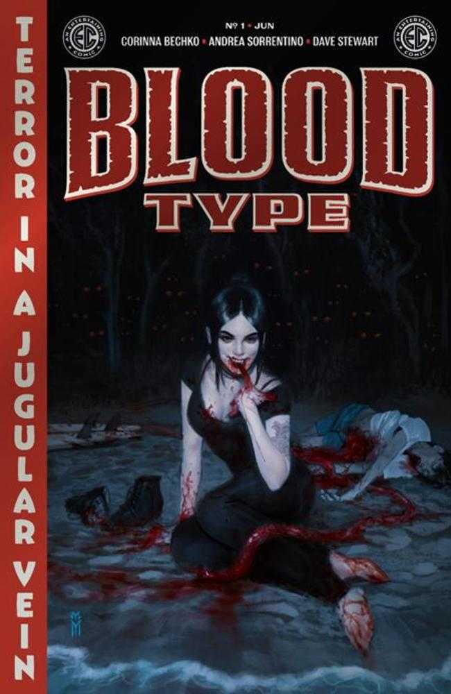EC Blood Type #1 (Of 4) Cover C Miguel Mercado Foil Variant