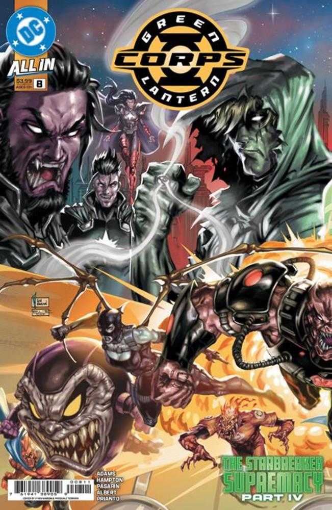 Green Lantern Corps #8 Cover A V Ken Marion (Starbreaker Supremacy)