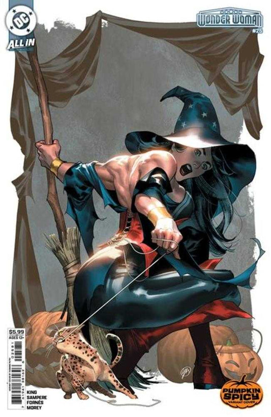 Wonder Woman #25 Cover E Yasmine Putri Pumpkin Spicy Card Stock Variant