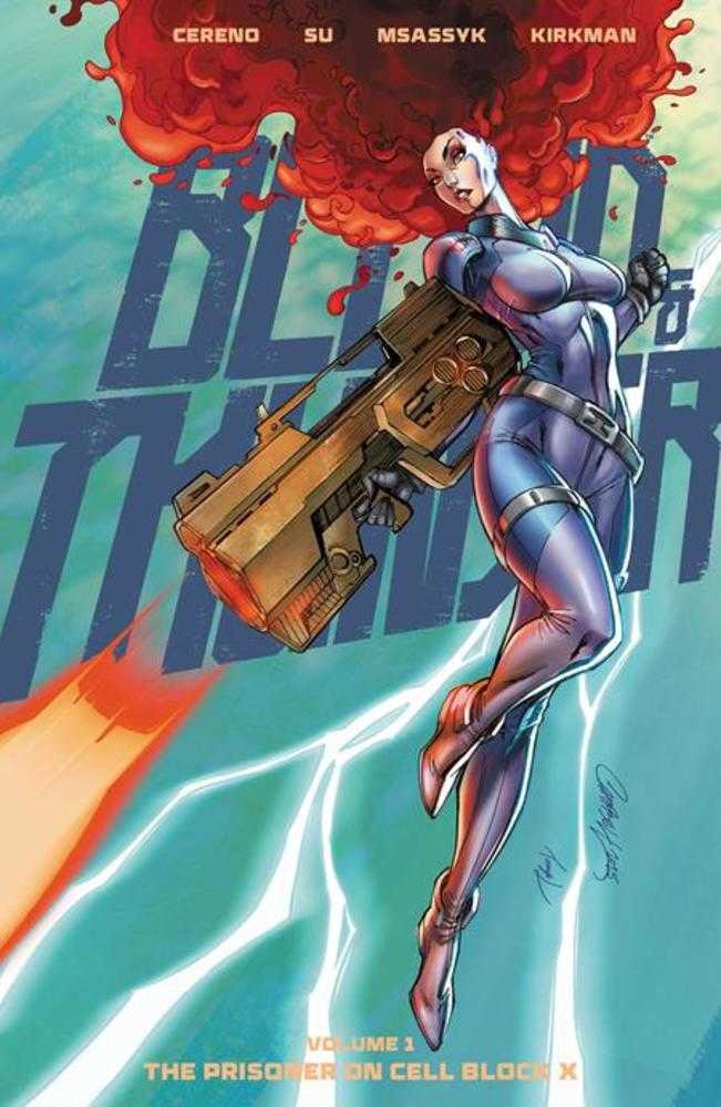Blood & Thunder TPB Volume 01 J Scott Campbell Direct Market Exclusive Variant (Mature)