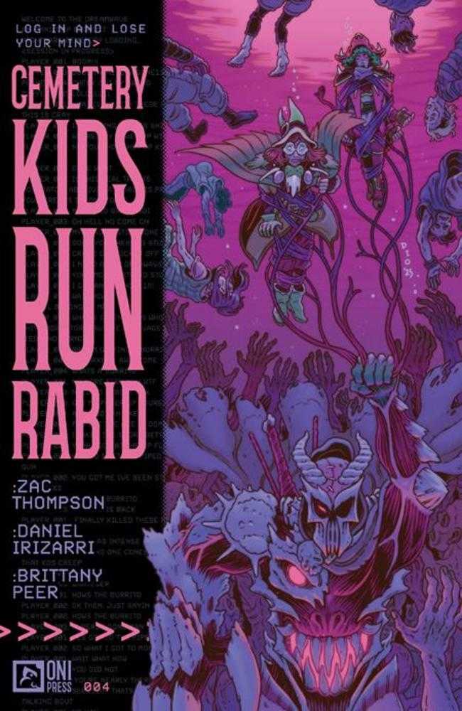 Cemetery Kids Run Rabid #4 (Of 4) Cover A Daniel Irizarri