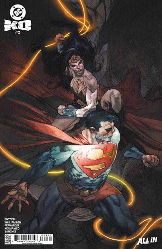DC K.O. #2 (Of 5) Cover E Simone Bianchi Card Stock Variant