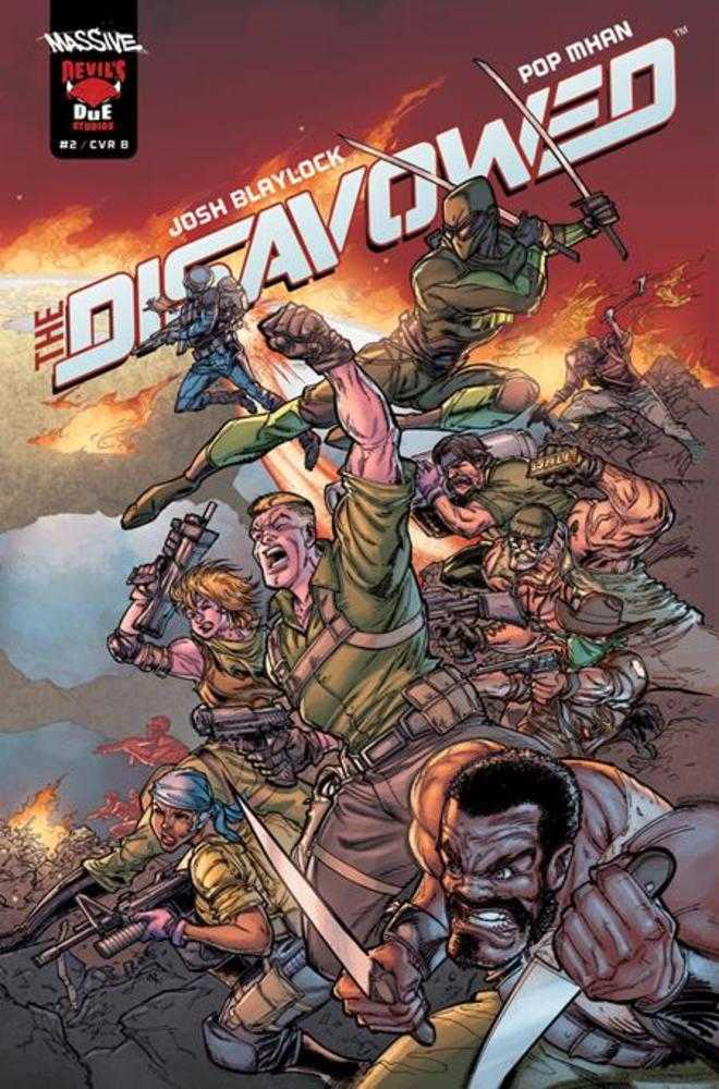 Disavowed #2 (Of 5) Cover B Steve Kurth Connecting Cover Variant (Mature)