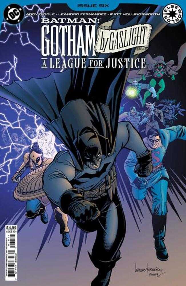 Batman Gotham By Gaslight A League For Justice #6 (Of 6) Cover A Leandro Fernandez