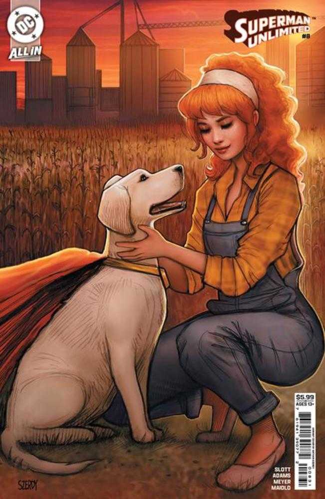 Superman Unlimited #8 Cover C Nathan Szerdy Card Stock Variant