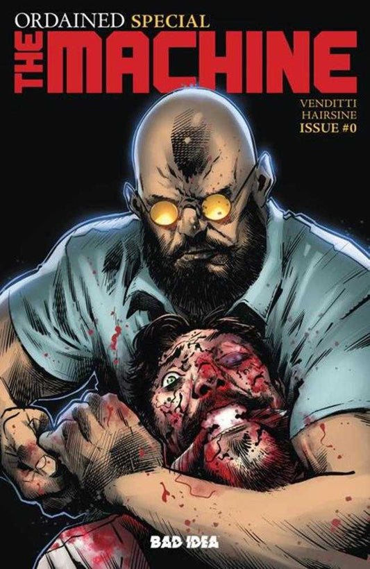 Ordained #0 (Of 3) The Machine Cover B Trevor Hairsine Variant