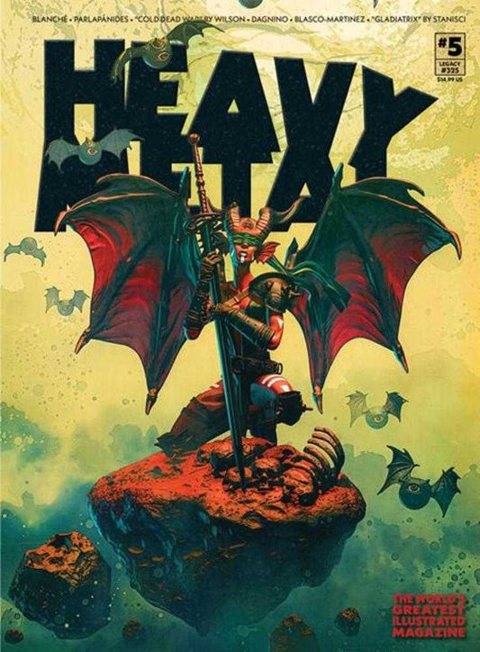 Heavy Metal Magazine #5 Cover A Pascal Blanche (Mature)
