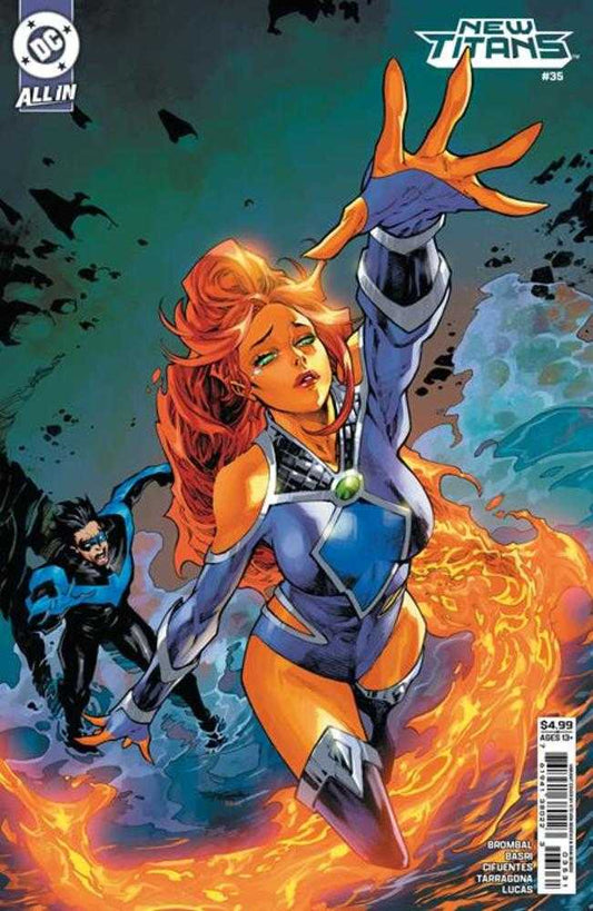 New Titans #35 Cover C Stephen Segovia Card Stock Variant