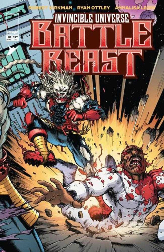 Invincible Universe Battle Beast #10 Cover C 1 in 10 Chris Burnham & Brian Reber Connecting Variant