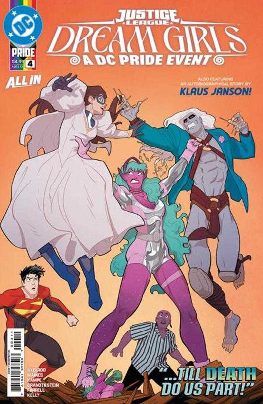 Justice League Dream Girls A DC Pride Event #4 (Of 4) Cover A Brandt&Stein
