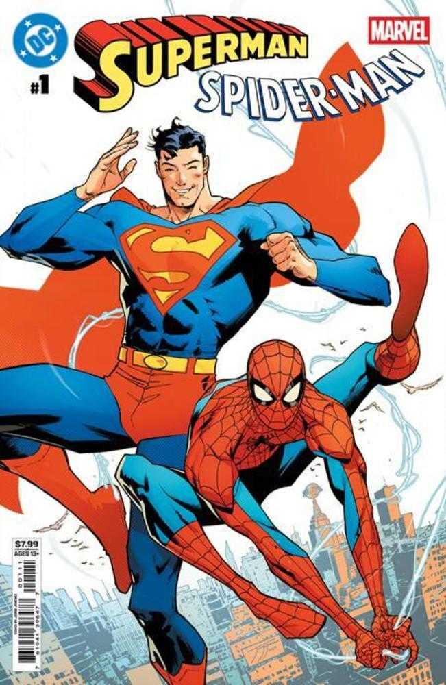 Df DC/Marvel Superman/Spiderman #1 Cgc Graded