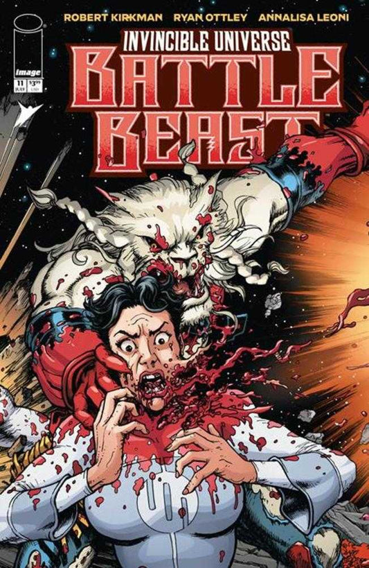 Invincible Universe Battle Beast #11 Cover C 1 in 10 Chris Burnham & Brian Reber Connecting Variant