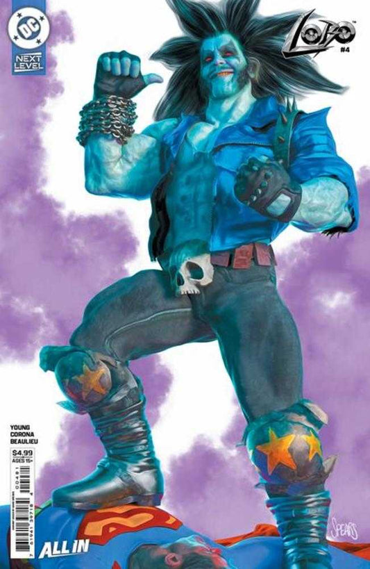 Lobo #4 Cover G Mark Spears Card Stock Variant