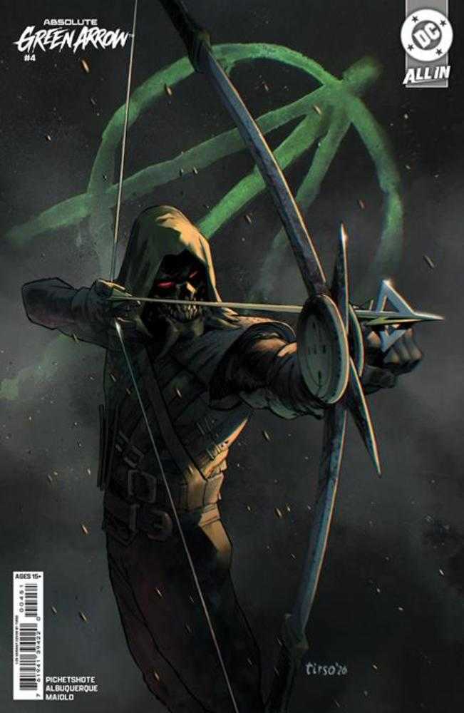 Absolute Green Arrow #4 (Of 6) Cover E 1 in 25 Tirso Cons Card Stock Variant