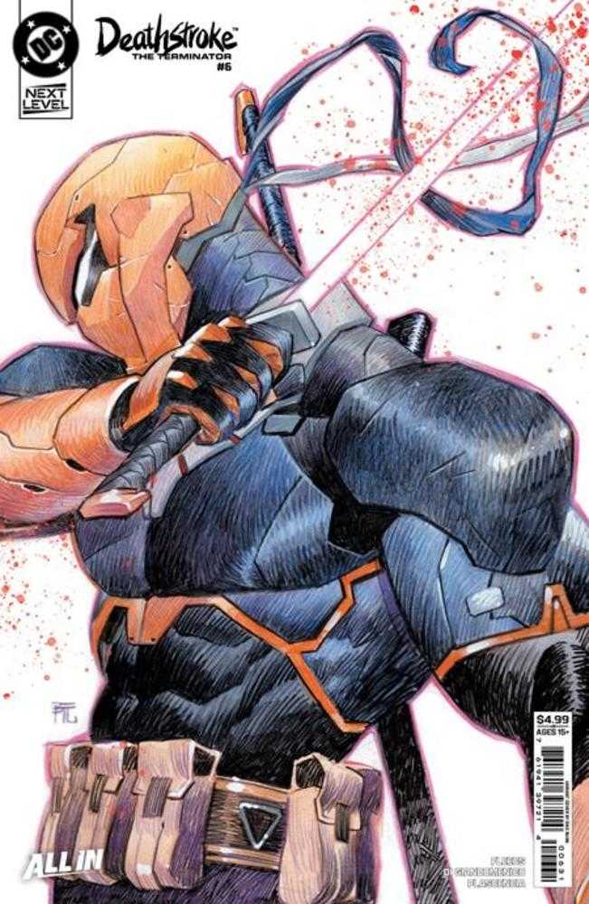 Deathstroke The Terminator #6 Cover C Dike Ruan Card Stock Variant