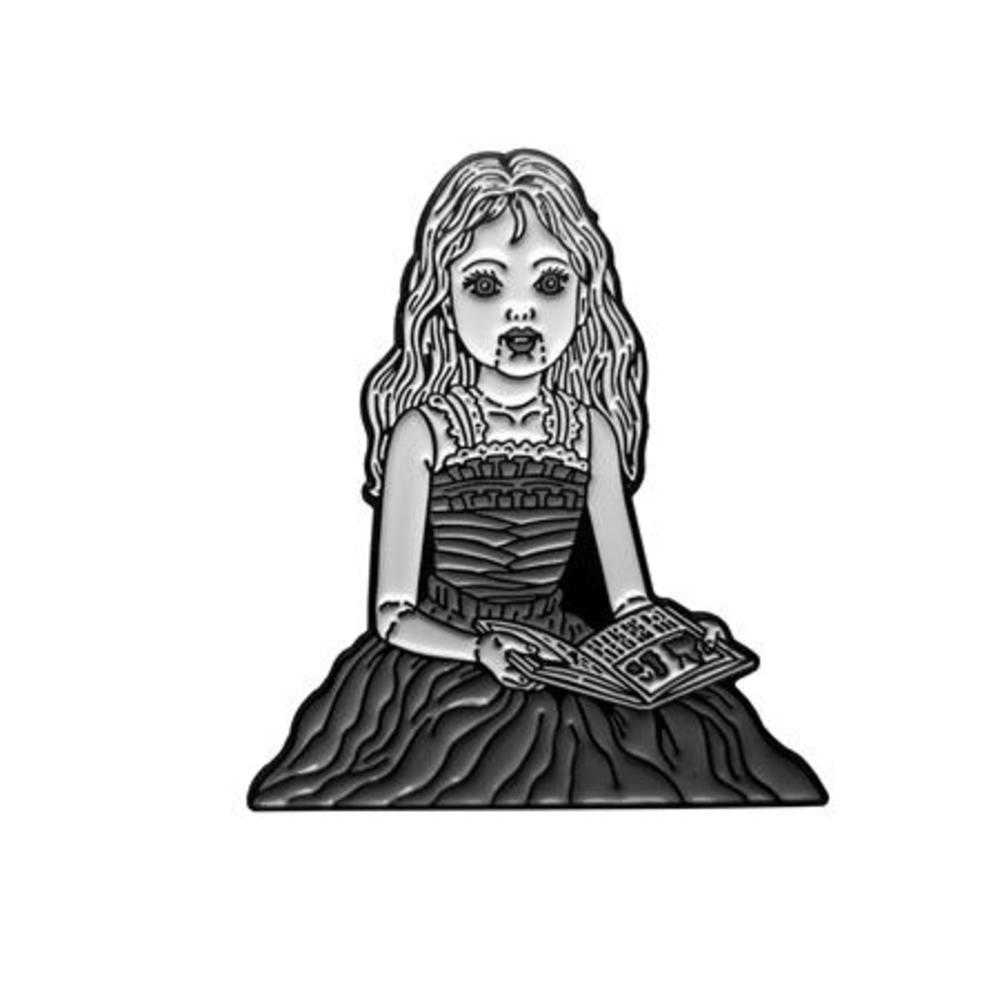 Junji Ito Hell Doll Enamel Pin Badge