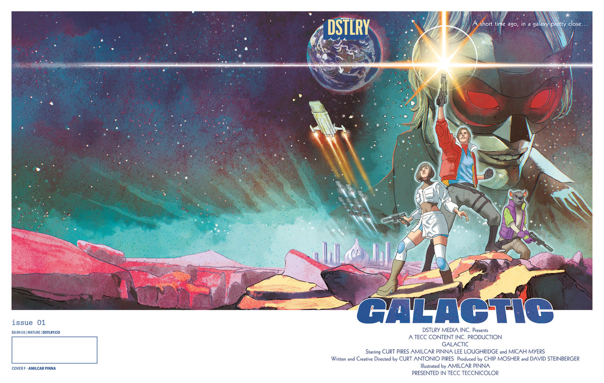 Galactic #1 Cover F Amilcar Pinna Homage Variant