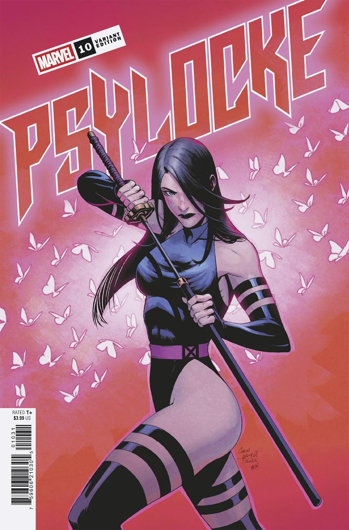 Psylocke #10 Corin Howell Variant