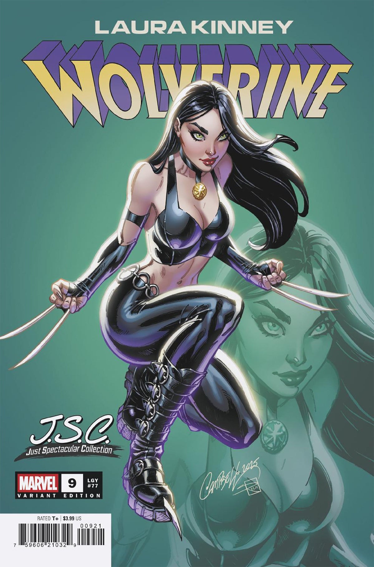 Laura Kinney: Wolverine #9 J. Scott Campbell Just Spectacular Collection Variant
