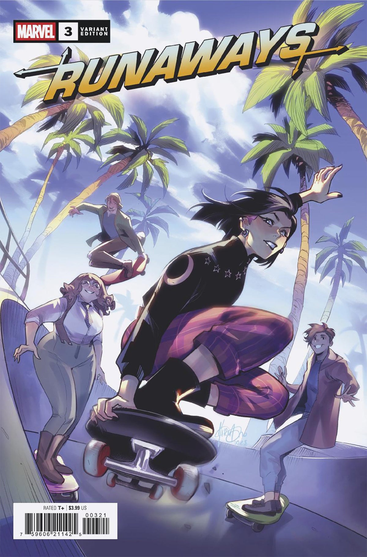 Runaways #3 Mirka Andolfo Variant [Doom]