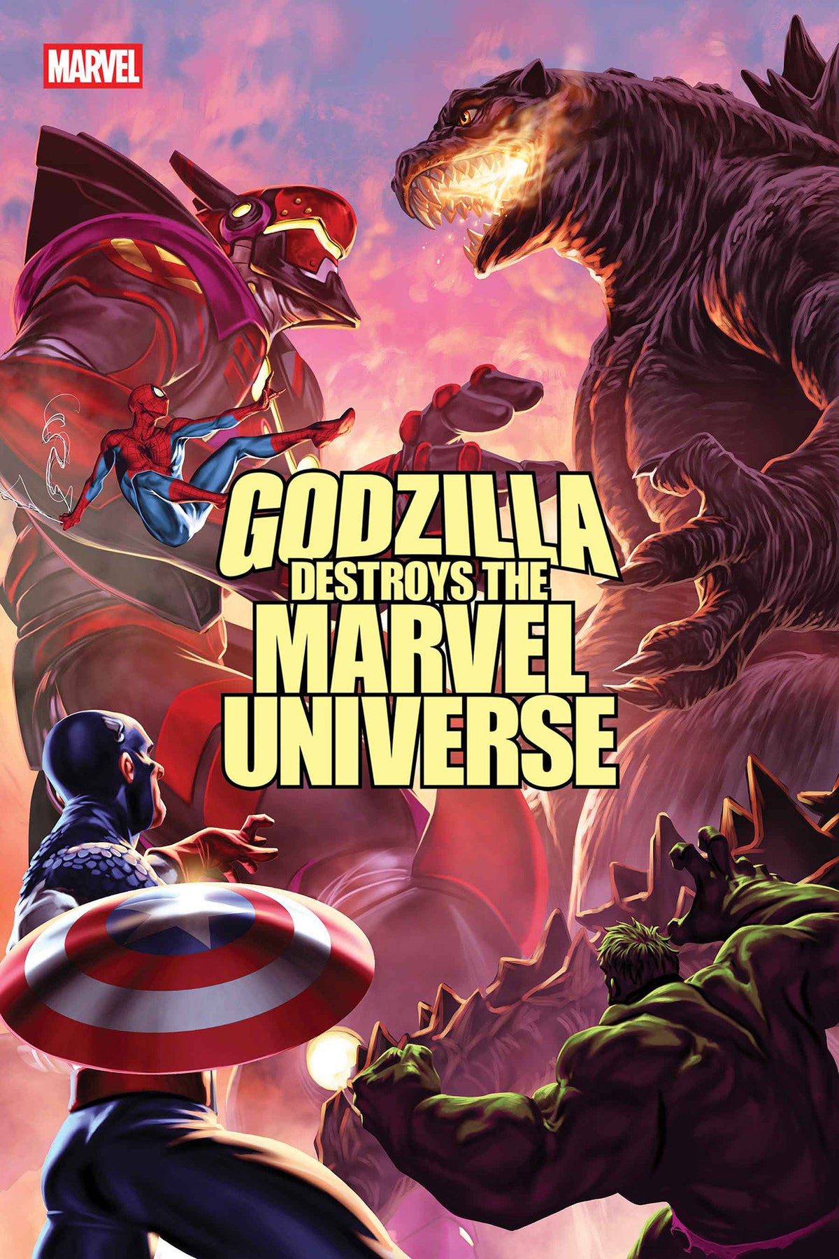 Godzilla Destroys The Marvel Universe #5