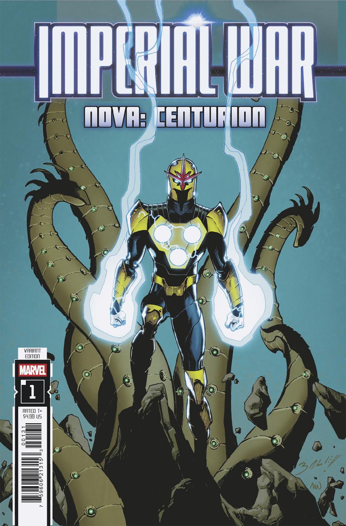Imperial War: Nova   Centurion #1 Mark Bagley Variant