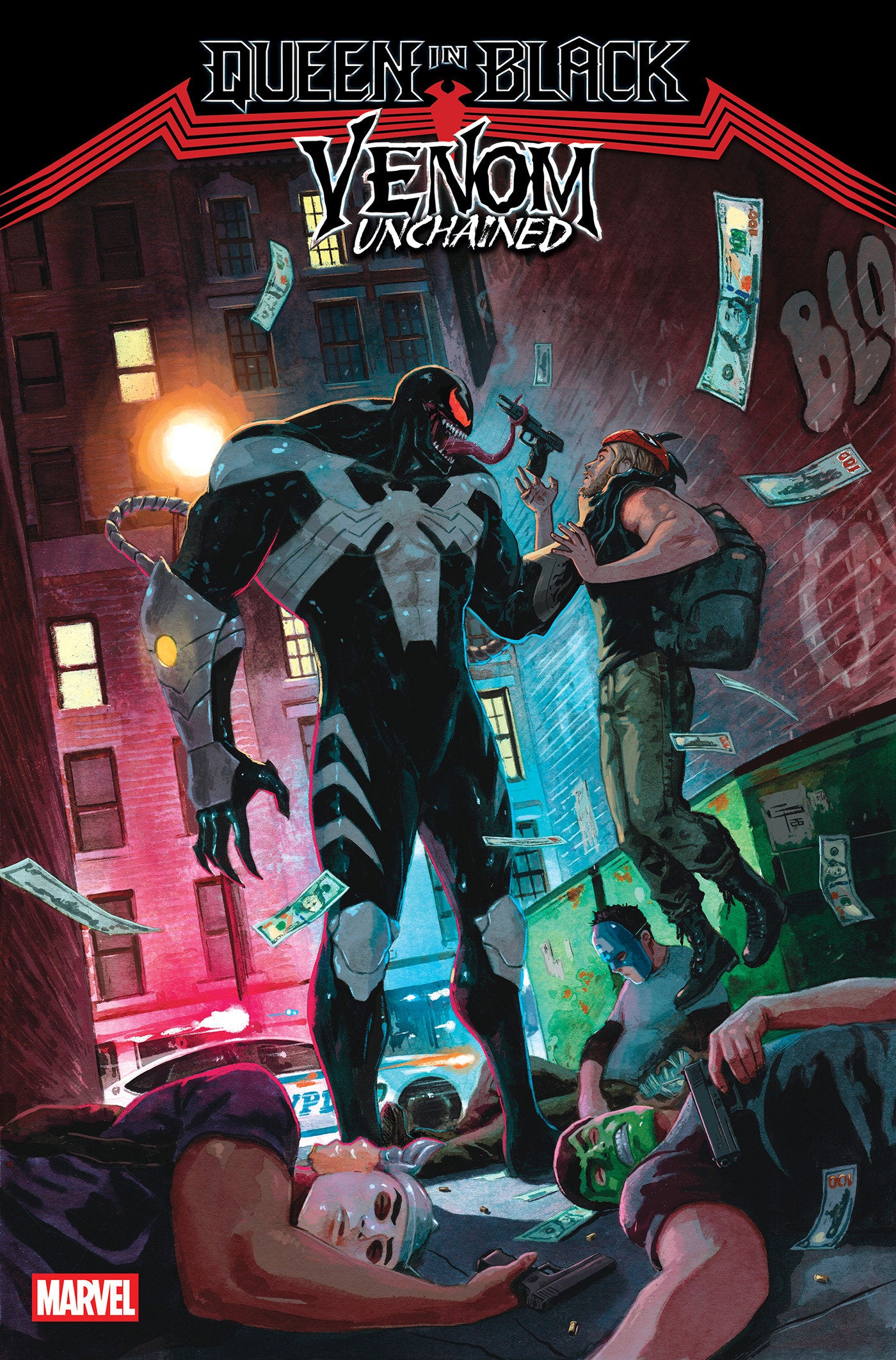 Queen In Black: Venom Unchained #2 German Peralta Variant [Qib]