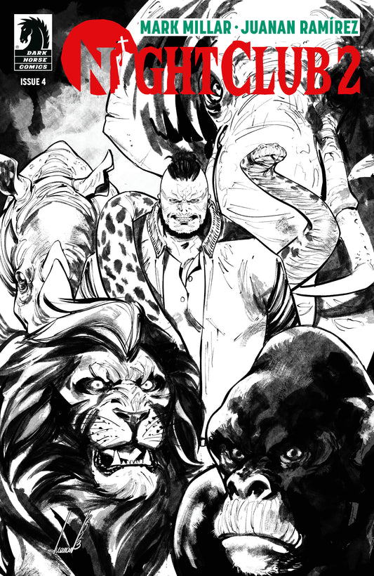 Night Club II #4 Cover B Black & White Ramirez (Mature)