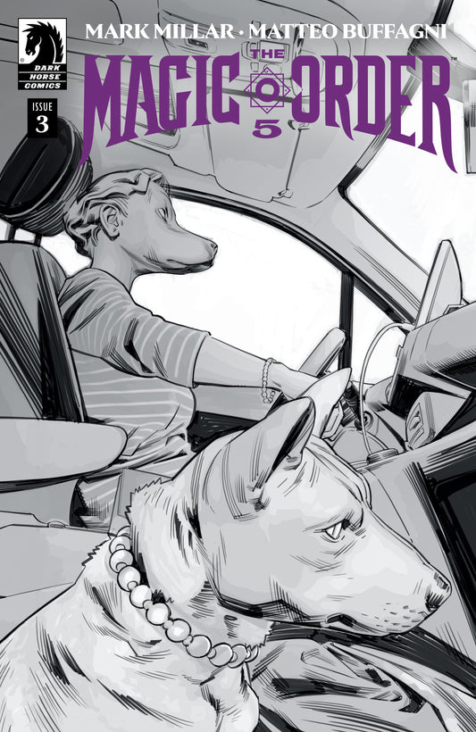 Magic Order V #3 Cover B Black & White Buffagni (Mature)