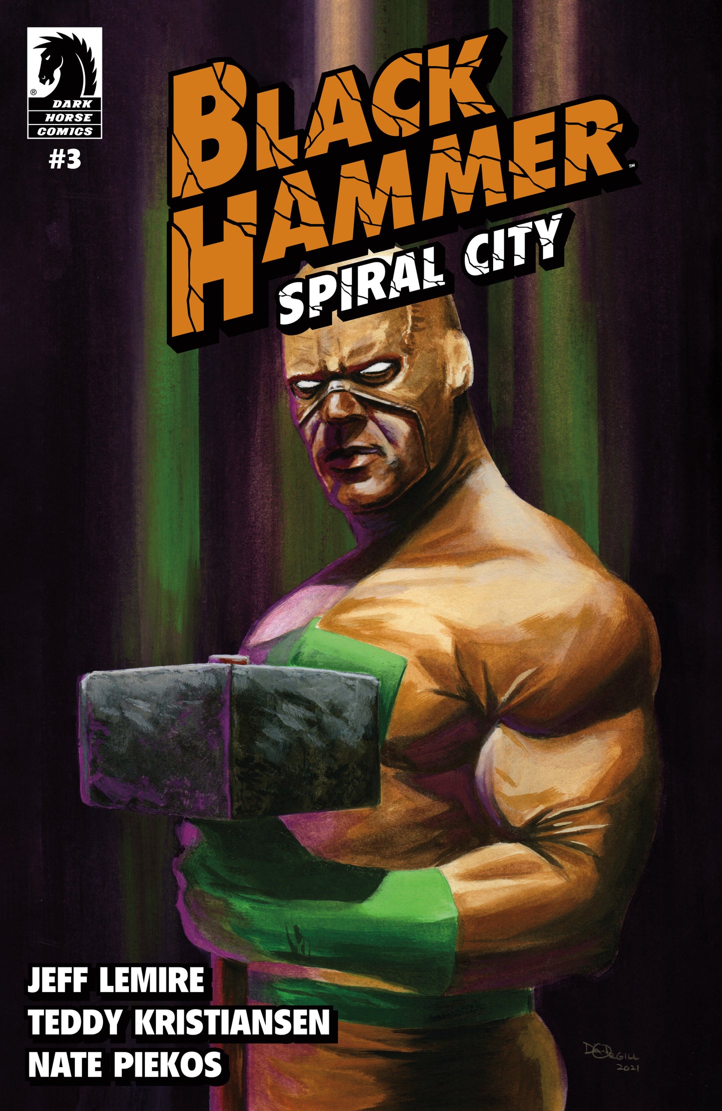 Black Hammer Spiral City #3 Cover B Orgill