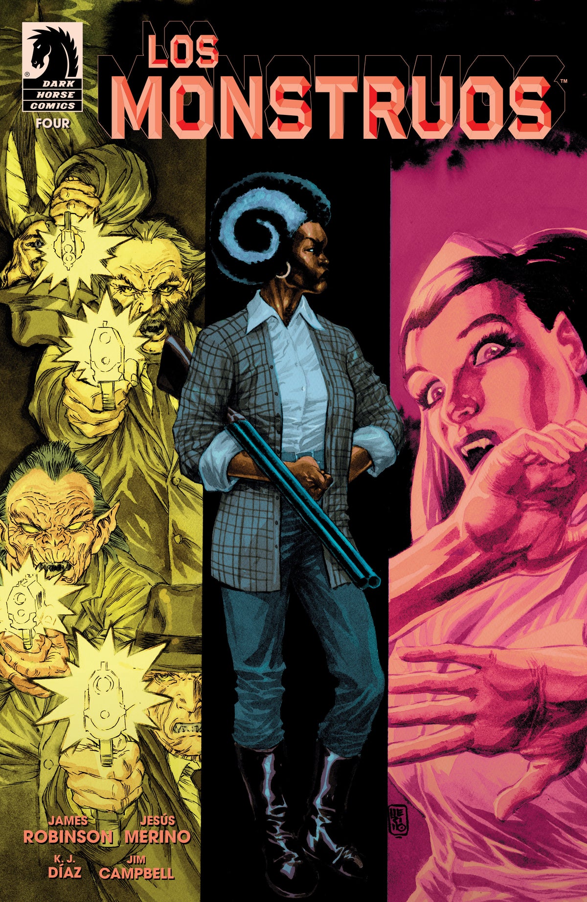 Los Monstruos #4 (Cover A) (Jesus Merino)