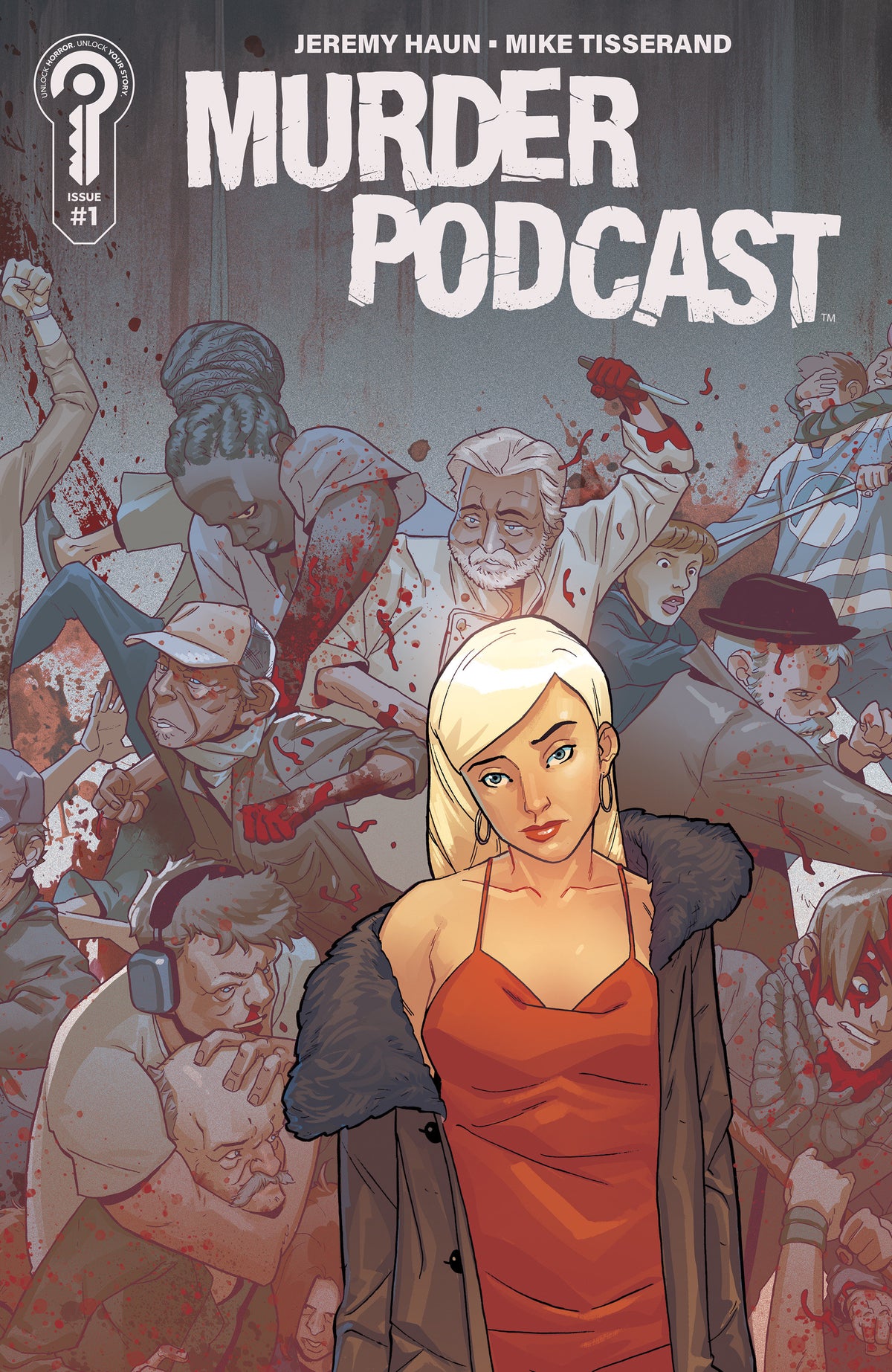 Murder Podcast #1 Connected Cover B Mike Tisserand
