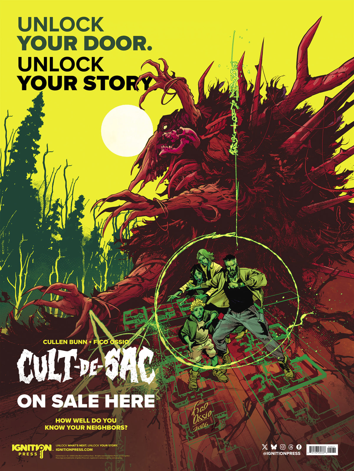 Cult De Sac #2 Poster 5 Pack 1 in 10