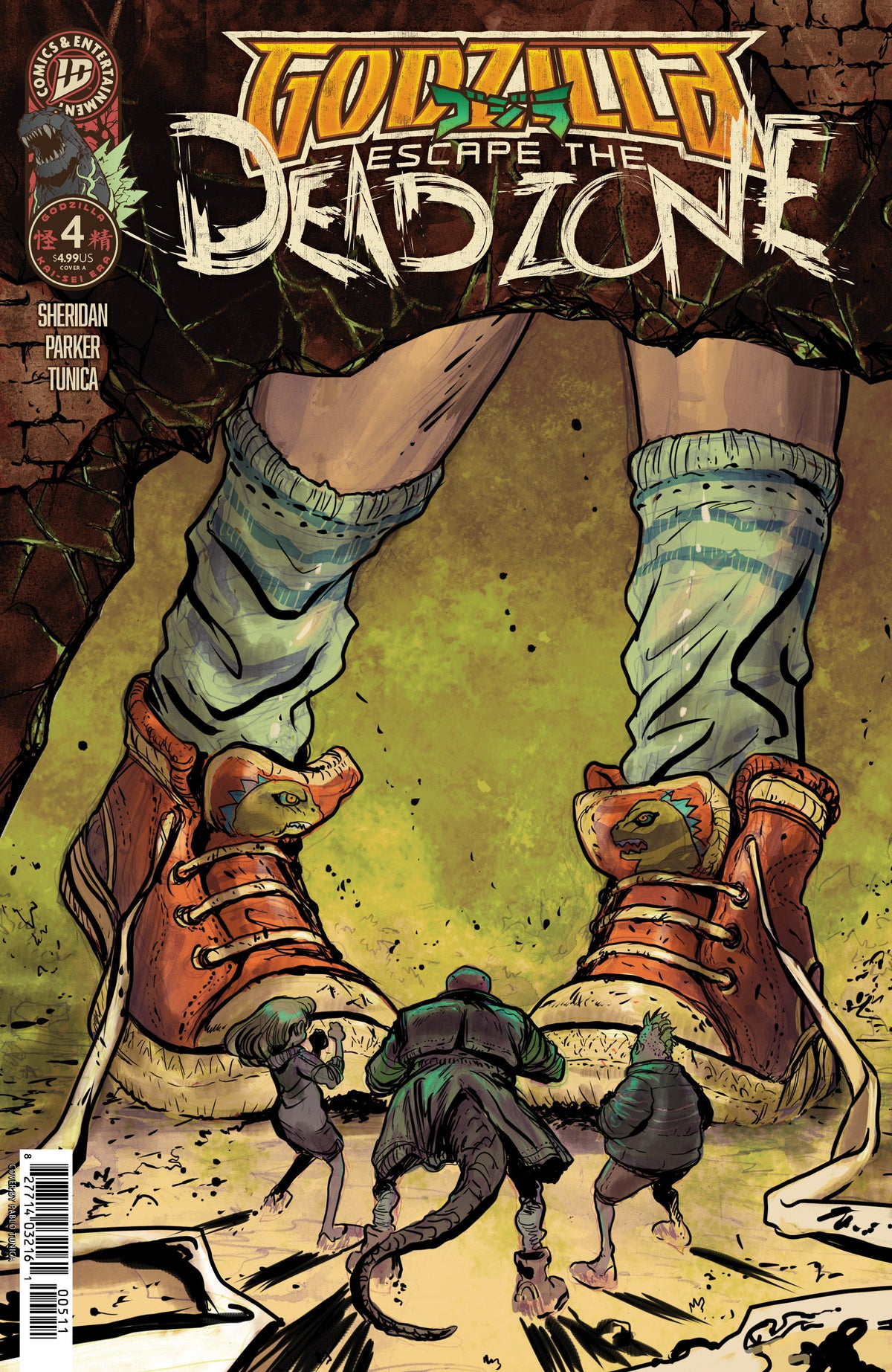 Godzilla: Escape The Deadzone [Kai Sei Era] #4 Cover A (Tunica)