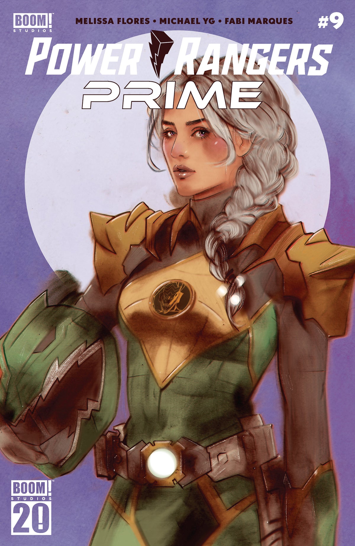 Power Rangers Prime #9 C Boom 20th Anniversary Variant (Dressed, Lotay)