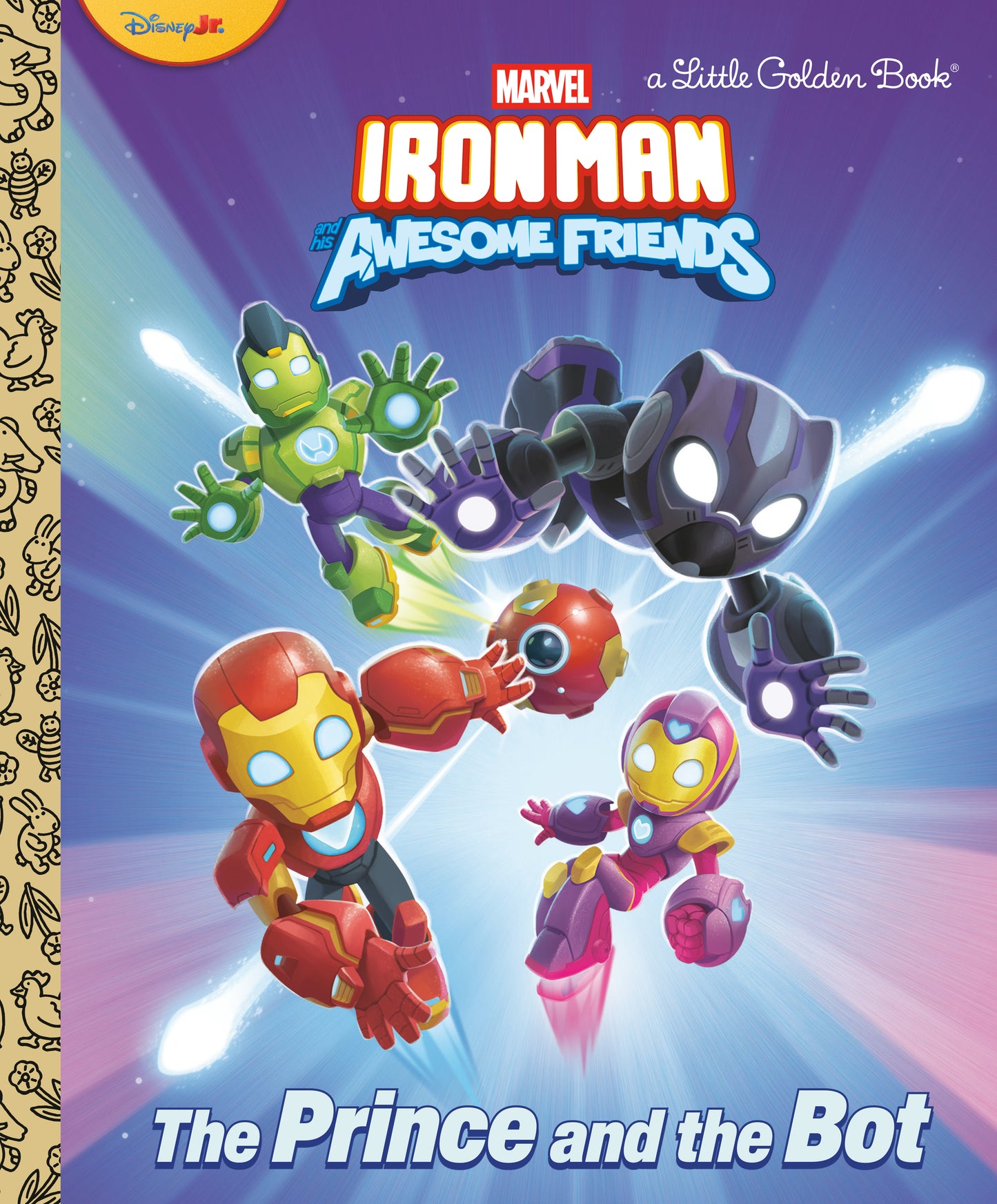 The Prince And The Bot! (Iron Man And His Awesome Friends)